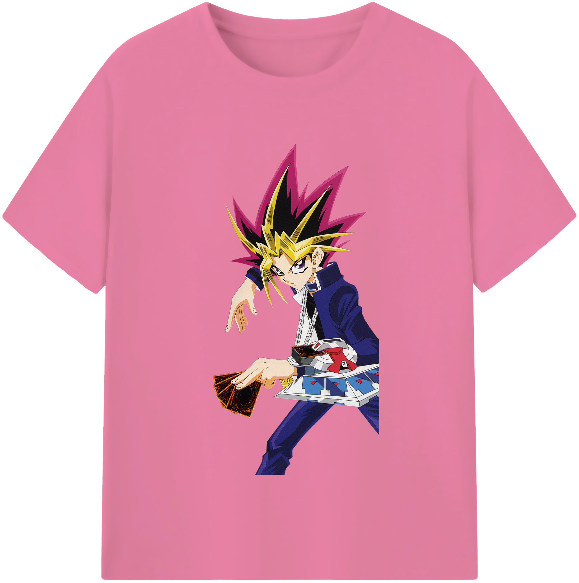 （画像用） 遊☆戯☆王 Yu-Gi-Oh! 綿100％半袖Tシャツ（フロントプリント）